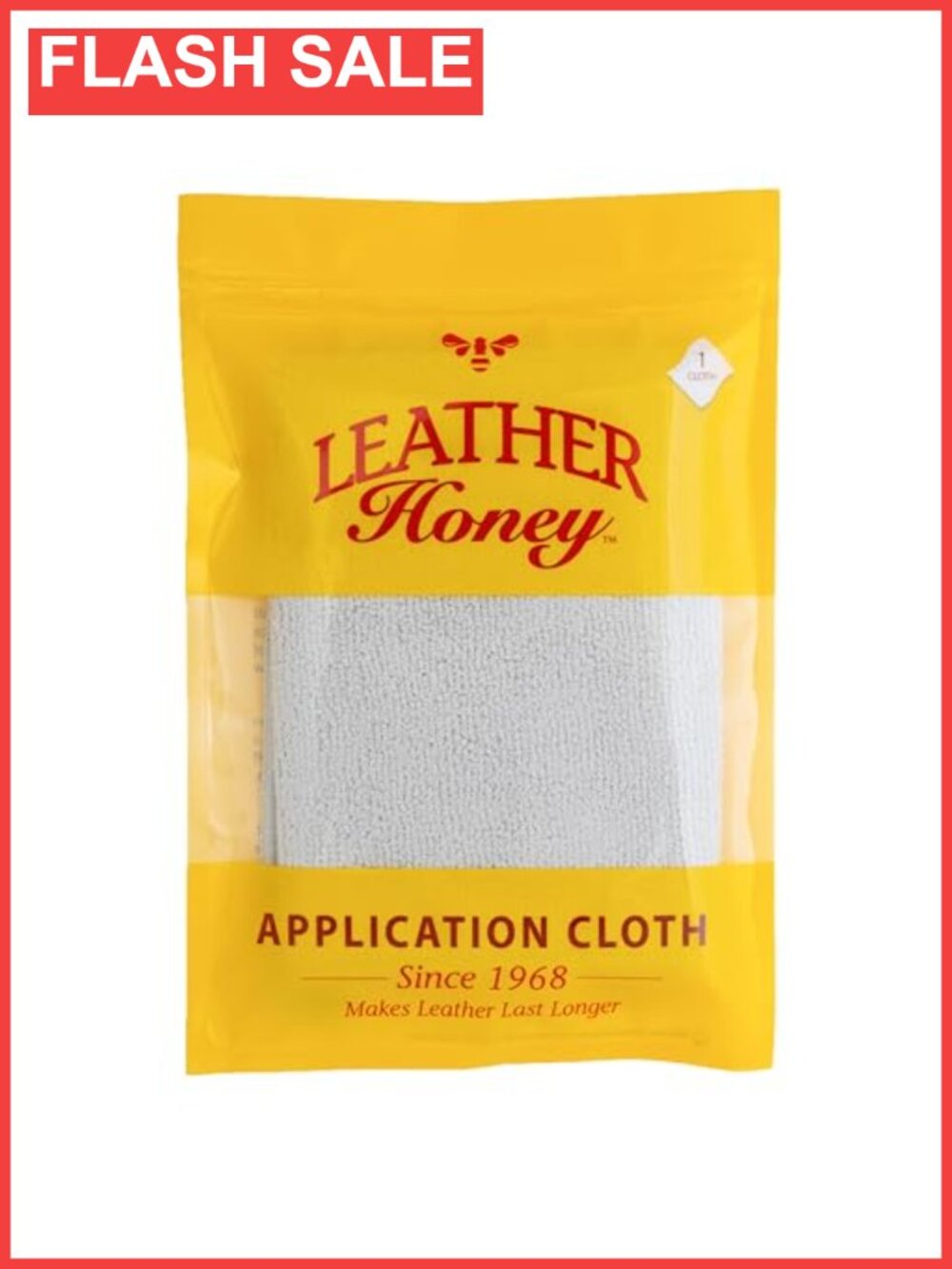 Lint-Free Microfiber Application Cloth for Leather Conditioning